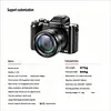 Digital camera with 16x optical zoom, 88MP CMOS sensor, and Wi-Fi; capable of 8K video output