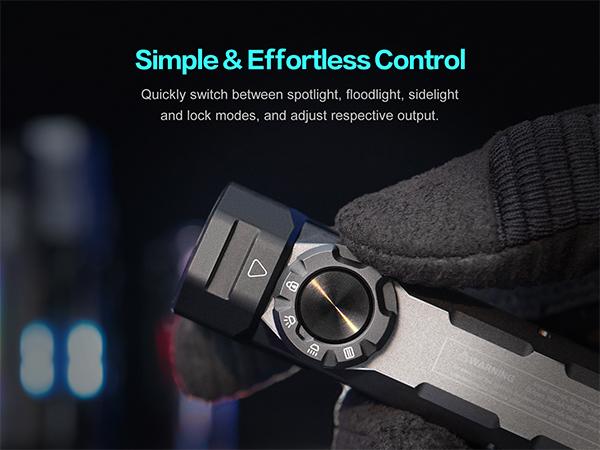 Product Introduction of LOOP GEAR SK05 Pro Mao Flat EDC Flashlight. 4360 Lumens Powerful Rechargeable LED Flashlight. Powerbank. Spotlight. Floodlight. Fast Battery Replacement (Links do not include k-sheath) 7