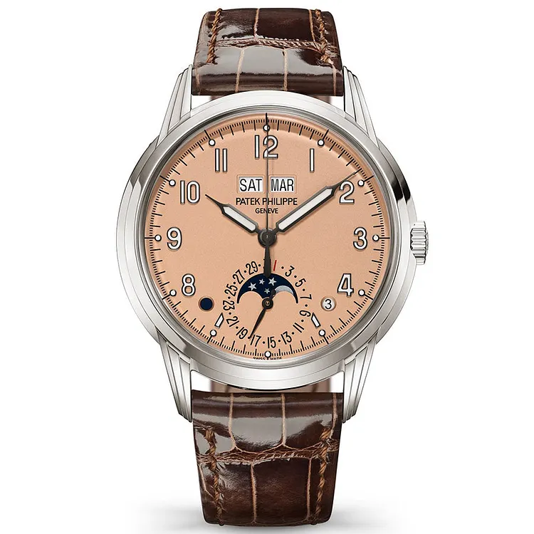 Patek Philippe Grand Complications Perpetual Calendar 40mm 5320G Salmon Dial【Free Shipping】