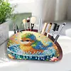 (US Local)Wood Bird Diamond Painting Storage Rack DIY Diamond Art Sundries Container