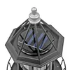 Lighthouse Solar LED Light Garden Outdoor Rotating Beam Sensor Beacon Lamp