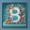 Butterfly Flower B 5D Partial Drill DIY Diamond Painting Kit 30*30cm