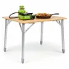 [US Local Warehouse] Adjustable Height Portable Camping Table with Carry Bag for Hiking Beach Fishing