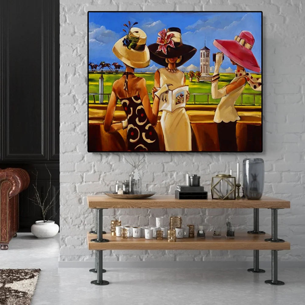 Gossip Women - Paint By Number(50*40cm)