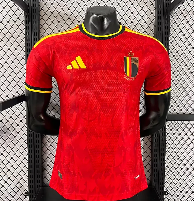 26 Belgium Home World Cup Jersey - Player Edition