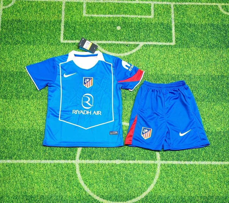 25/26 Atl&eacute;tico Madrid second away children's jersey