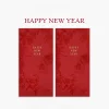 6PCS Creative 2025 CNY Red Packet Envelope