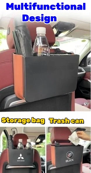 Car Multifunctional Foldable Telescopic Hanging Garbage Can