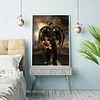 (5 Sizes) Police-Full Square Diamond Painting