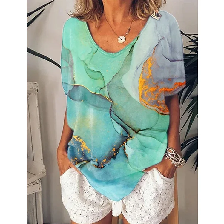 Shift Short Sleeve Casual Shirts & Tops