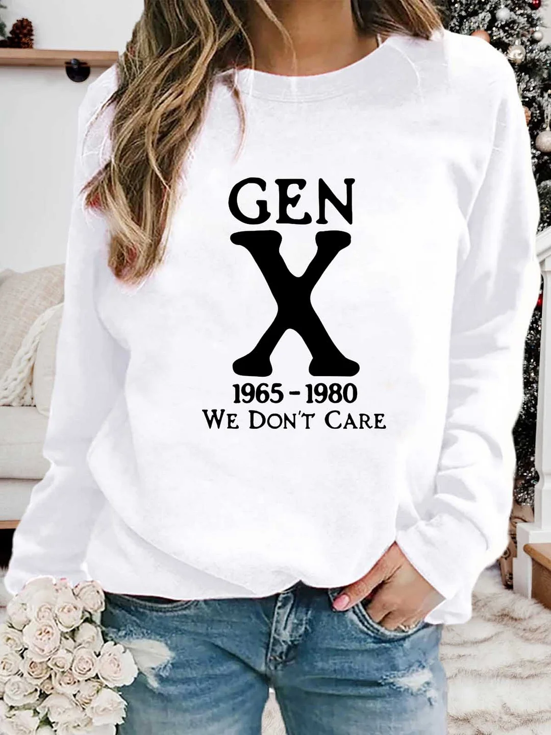 Gen X 1965-1980 We Don't Care Sweatshirt