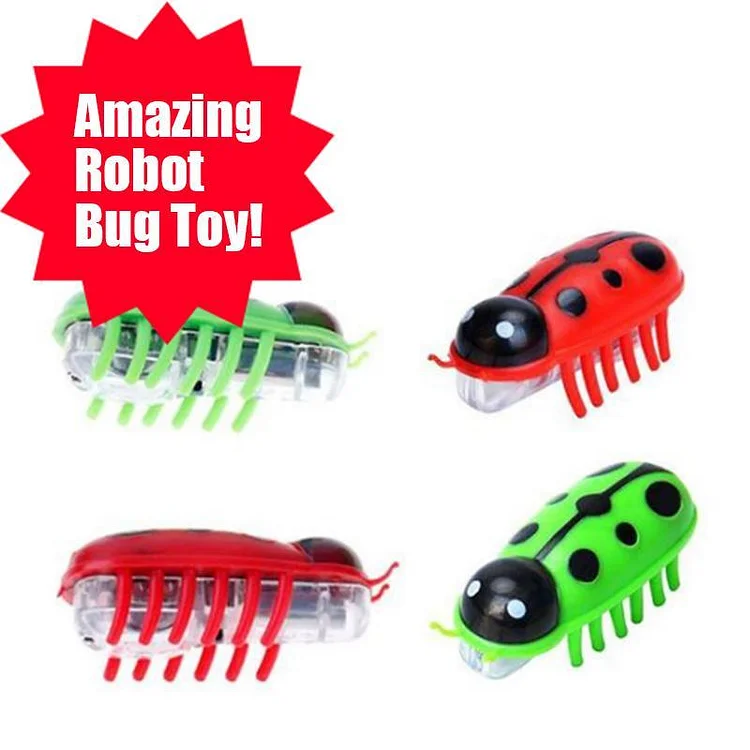 Super Robot Bug Toy for Cats - 2 Pcs | 168DEAL