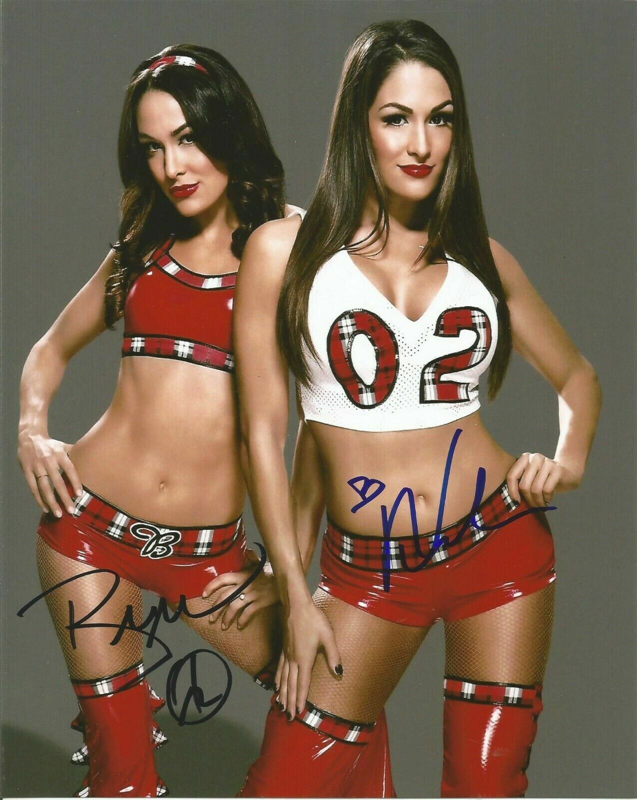 THE BELLA TWINS WWE NIKKI & BRIE ( WWE ) Autographed Signed 8x10 Photo Poster painting REPRINT,