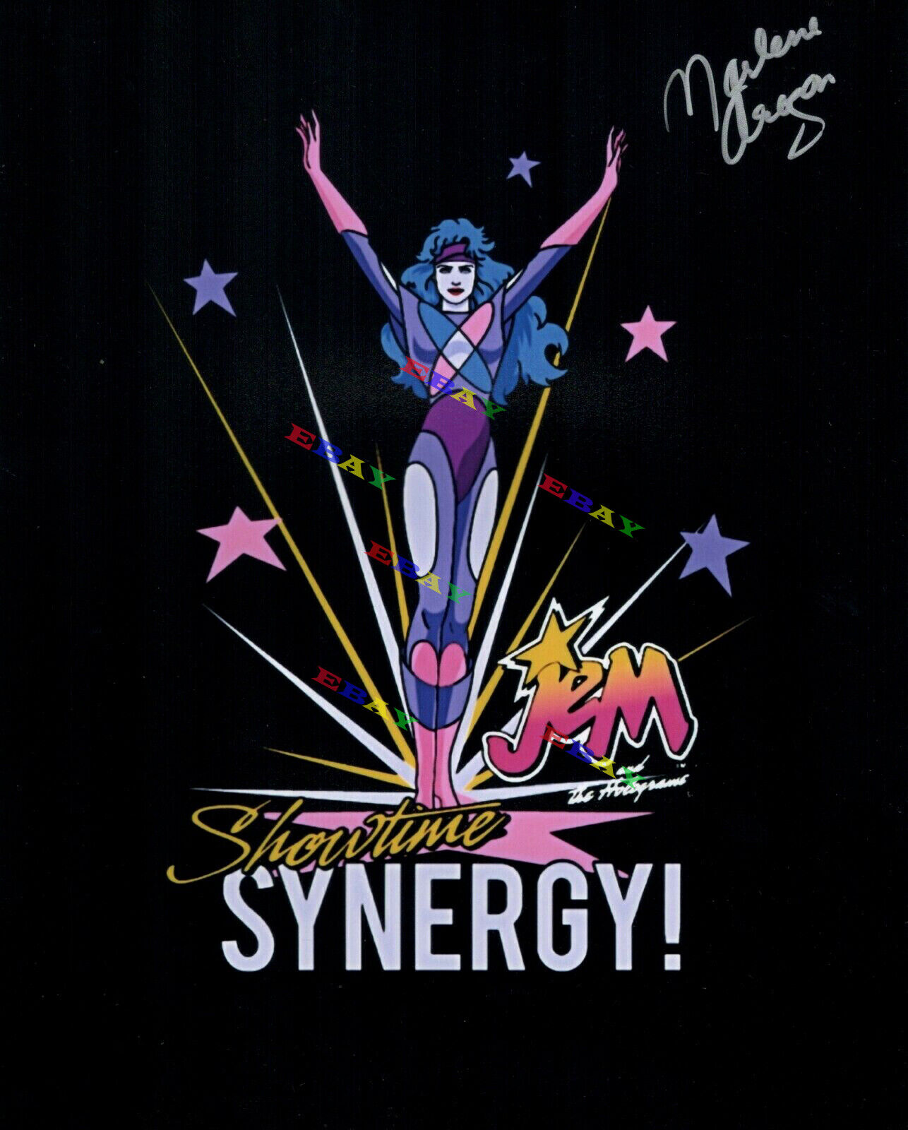 MARLENE ARAGON Synergy JEM Autographed Signed Photo Poster painting Reprint