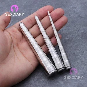 pornhint Pornhint Urethral Dilator, Stainless Steel Glans Ring, Penis Ring Plug, Cock Ring, Thrustating Sounding Rods, Estim Urethral Stretcher