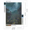 Diamond Painting -DIY Round Drill Forest Fireflies
