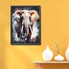 Elephant - 11CT Counted Cross Stitch - 40*53cm - Animal