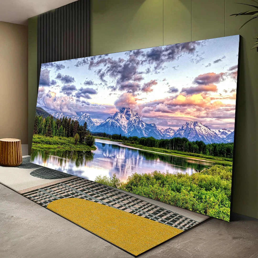 Grand Teton National Park Modern Canvas Wall Art