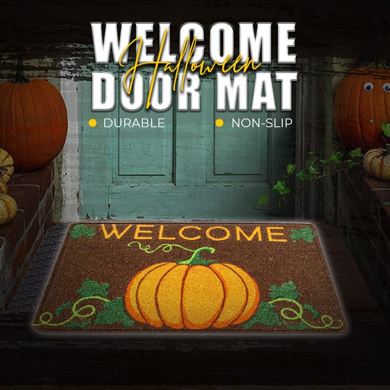 Halloween Welcome Door Mat