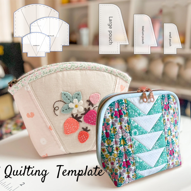 Cute Pouch Template 2 PCS Set