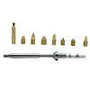 Heat Insert Nut Iron Tip TS100 Soldering Iron Tip M2-M8 Brass Hot Melt Nut