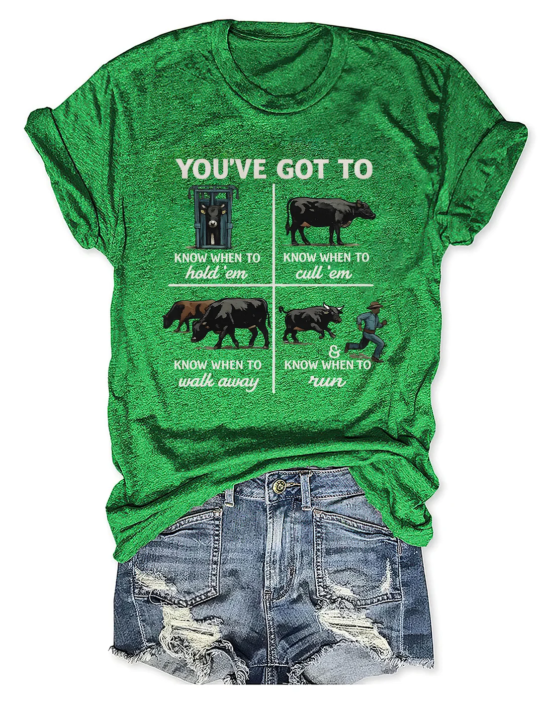 You've Got To Know When To Hold'em T-shirt