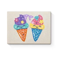 Ice Cream Cones - Punch Needle