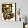 (Stamped/Counted) The Scenery In The Suitcase-11CT/14CT Stamped Cross Stitch 45*55cm/17.72*21.65in