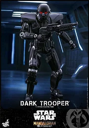 【IN STOCK】Hottoys TMS032 Star Wars The Mandalorian Dark Trooper 1/6 Scale Action Figure