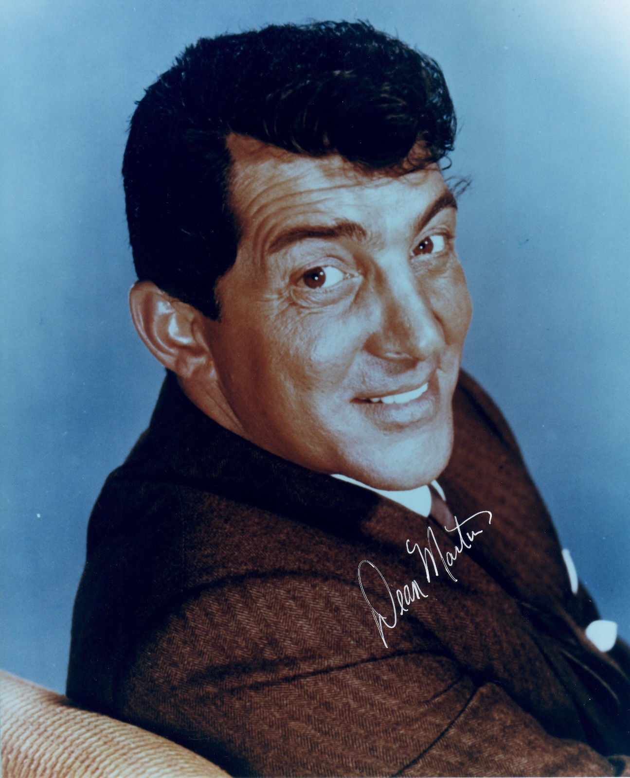 DEAN MARTIN AUTOGRAPH SIGNED PP Photo Poster painting POSTER 4