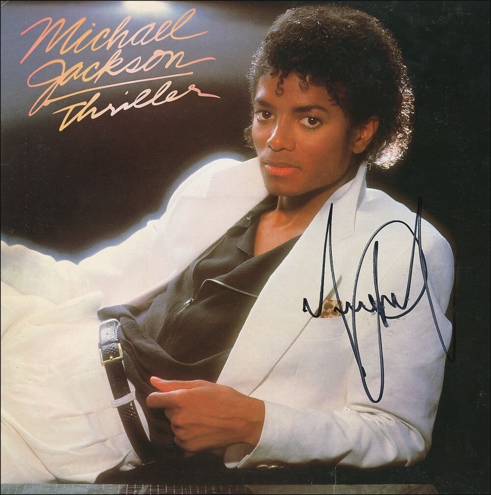 MICHAEL JACKSON Signed Photo Poster paintinggraph / 'Thriller' - Pop Singer - Preprint