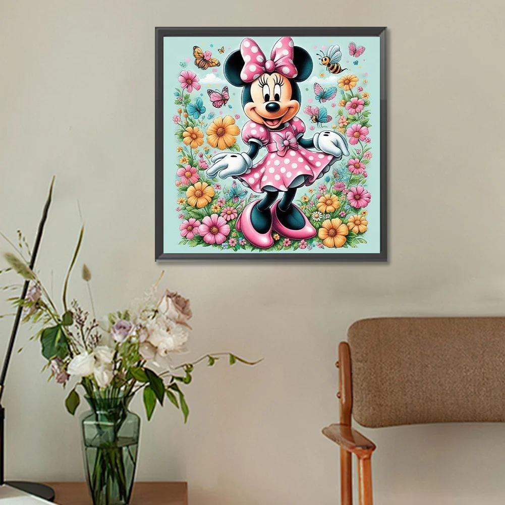 Diamond Painting - Full Round Drill - Mickey Mouse(Canvas|30*30cm)