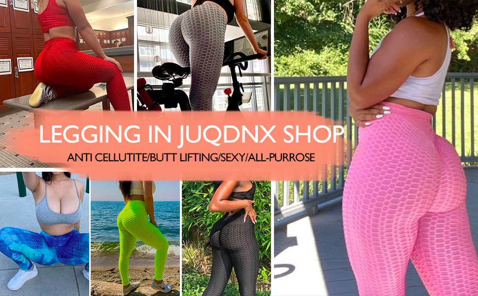 Amazon.com: JJUQDNX TIK Tok Leggings for Women Butt Lifting Leggings High  Waisted Booty Yoga Pants Tummy Control Workout Leggings Tights : Clothing,  Shoes & Jewelry