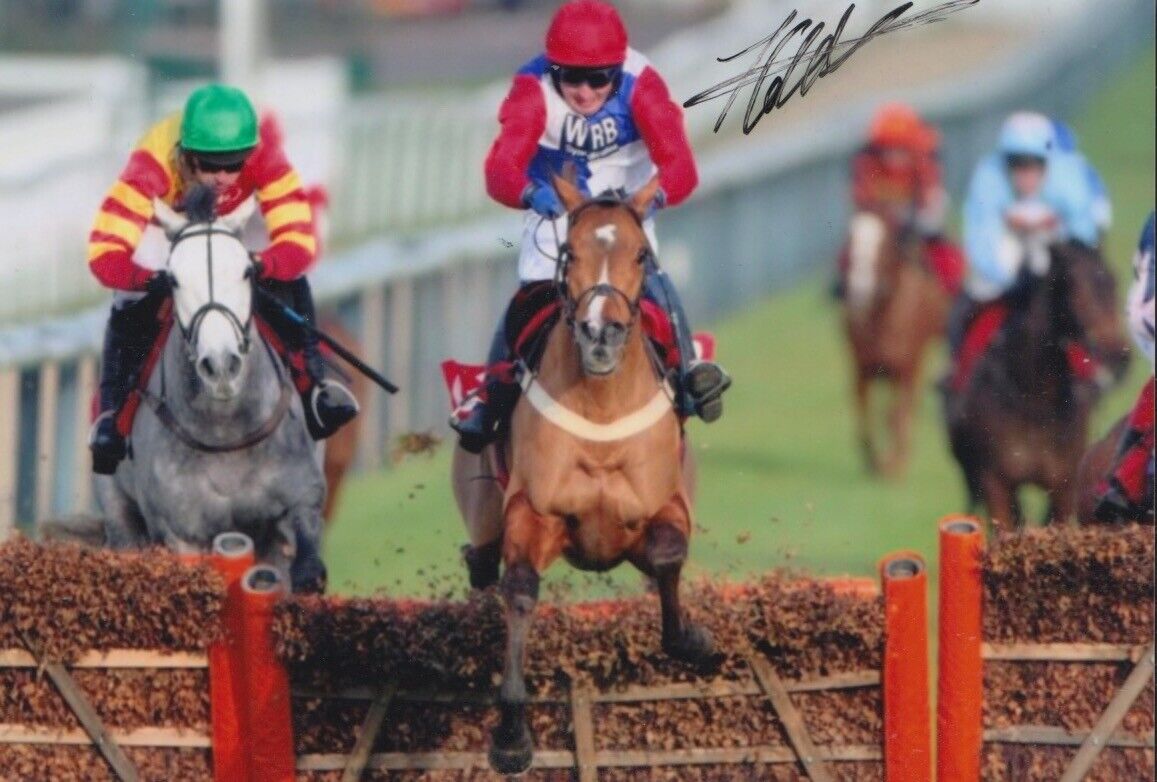 JAMIE GOLDSTEIN HAND SIGNED 6X4 Photo Poster painting HORSE RACING AUTOGRAPH 2