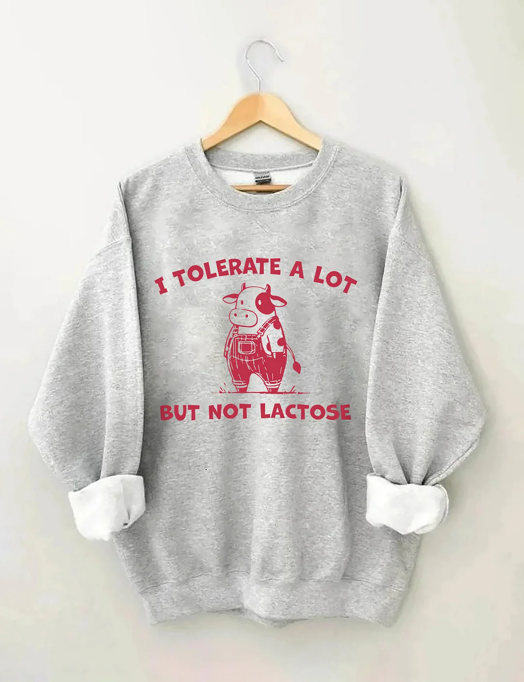 I Tolerate A Lot But Not Lactose Funny Sweatshirt