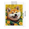 Dog - Full Embroidery 2 Strands 14CT Stamped Cross Stitch - 37*47CM