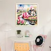 (Multi-Style) Flower-11CT Stamped Cross Stitch 50*50cm/19.69*19.69in