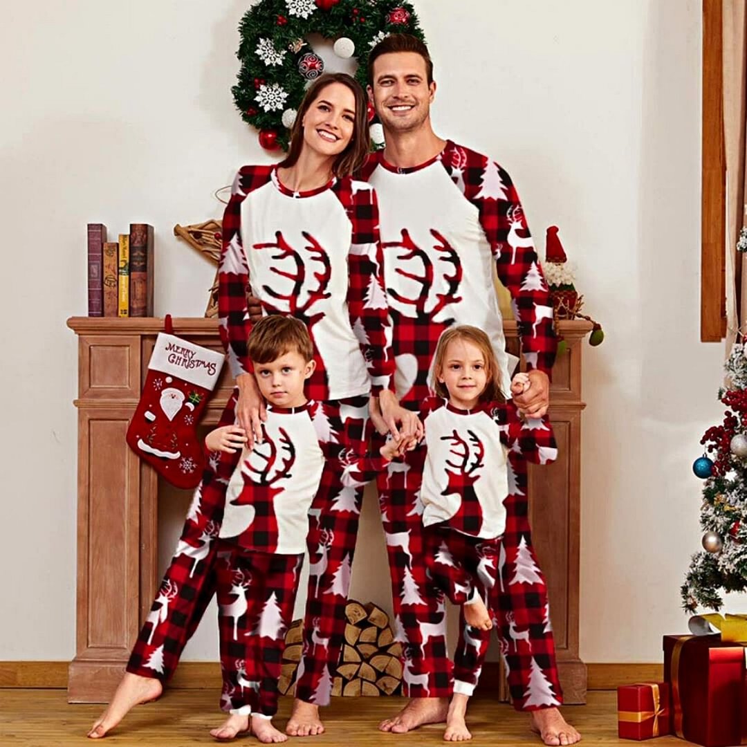Christmas Elk Pajamas