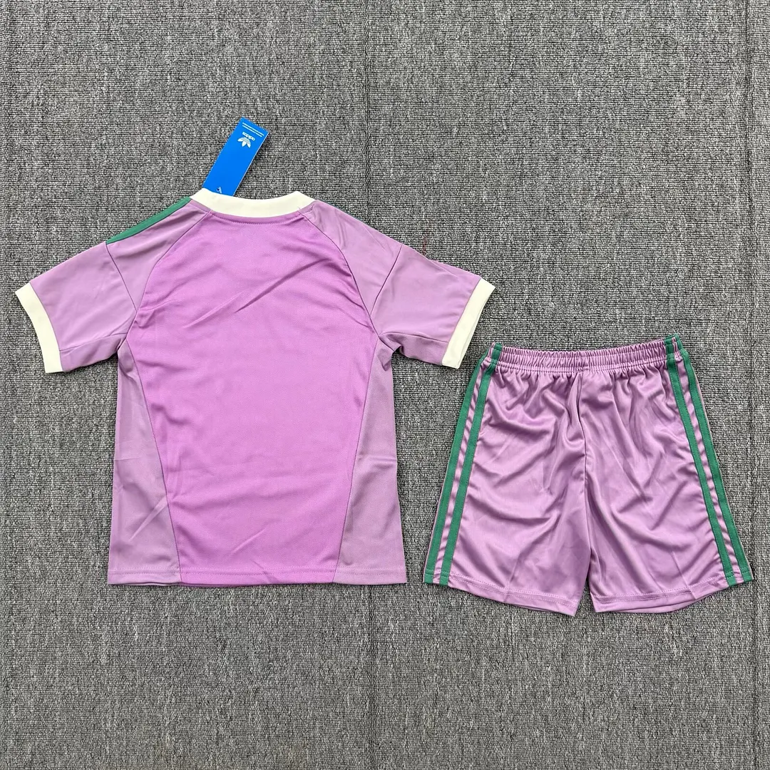 26/27 Manchester United Goalkeeper Kids Kit Football Jersey Thai Quality
