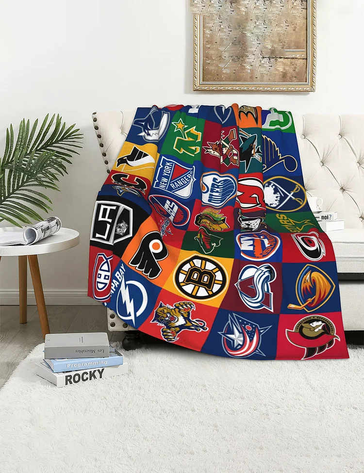 NHL Hockey Blanket