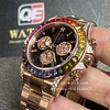 Rolex Daytona 116595RBOW Rainbow Black Dial Rose Gold Super Clone