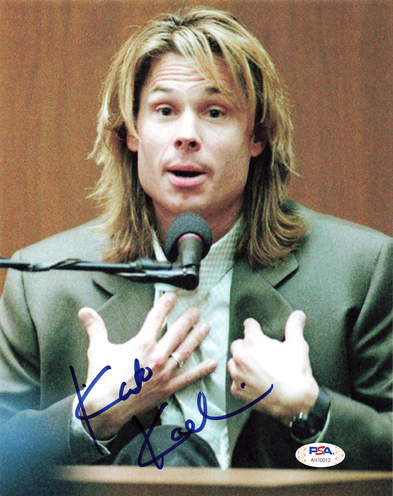 Kato Kaelin signed 8x10 Photo Poster painting PSA/DNA Autographed