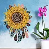 >SALE<Dreamcatcher 2D Flat DIY Diamond Art Pendant Single-Sided Drill Wall Door Decor