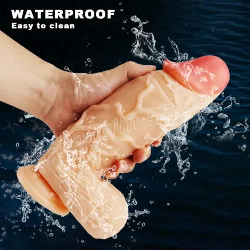 pornhint Pornhint Women Vaginal Sex Toy Giant Thick Girth Big Ball Bird Realistic Penis Dildo