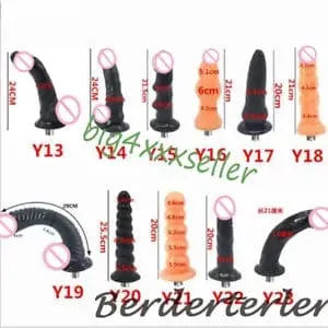 12 Types Sex Machine Toys Attachment Strap-on Dildo Penis Vibrator for  Couples