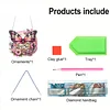 Mothers Day DIY Diamond Painting Acrylic Special Shape Pendant Hanging Kit