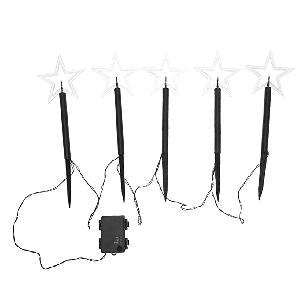 

LED Star Ground Spike Light Garden Lamp for Christmas Party, 501 Original