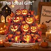 Pumpkin Diamond Dot Painting Ornament DIY Double Sided Acrylic Stand