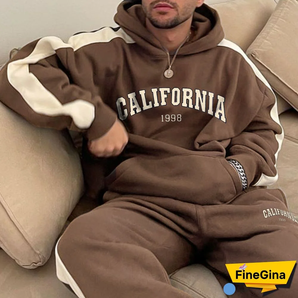 Retro Men's California Hoodie