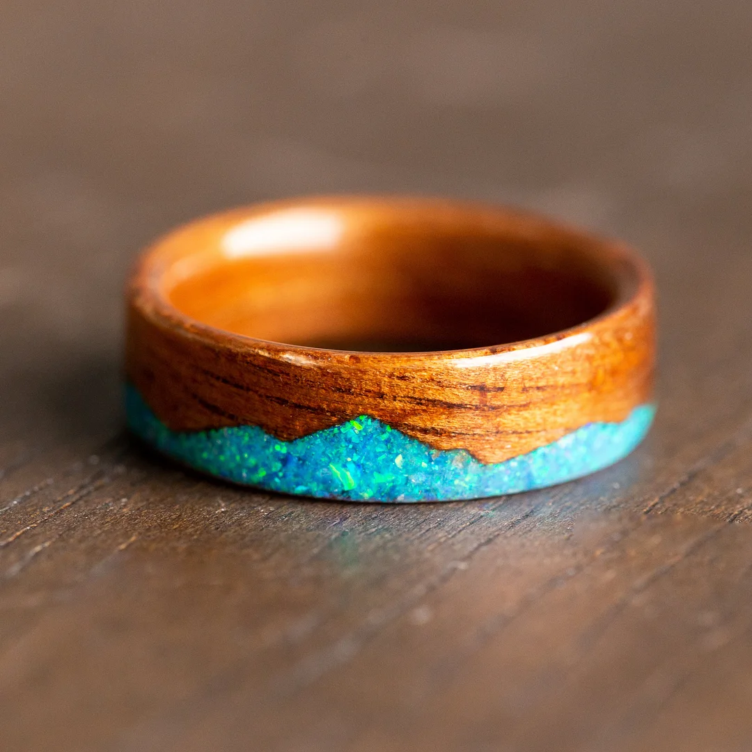 Koa & Blue Opal Mountain